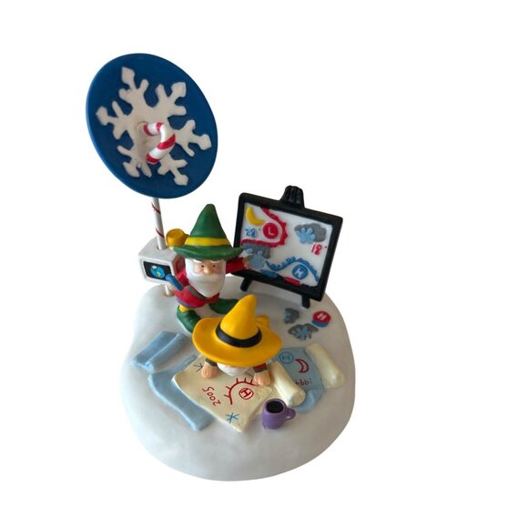 Department 56 North Pole Series - "Santas Flight‎ Planning Team" -  Vintage - Picture 1 of 9